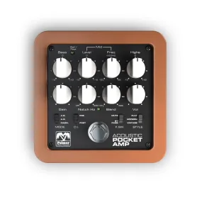 Palmer PAL-PEPAMPACOUSTIC MI Pocket Amp Acoustic Portable Preamp For Acoustic String Instruments