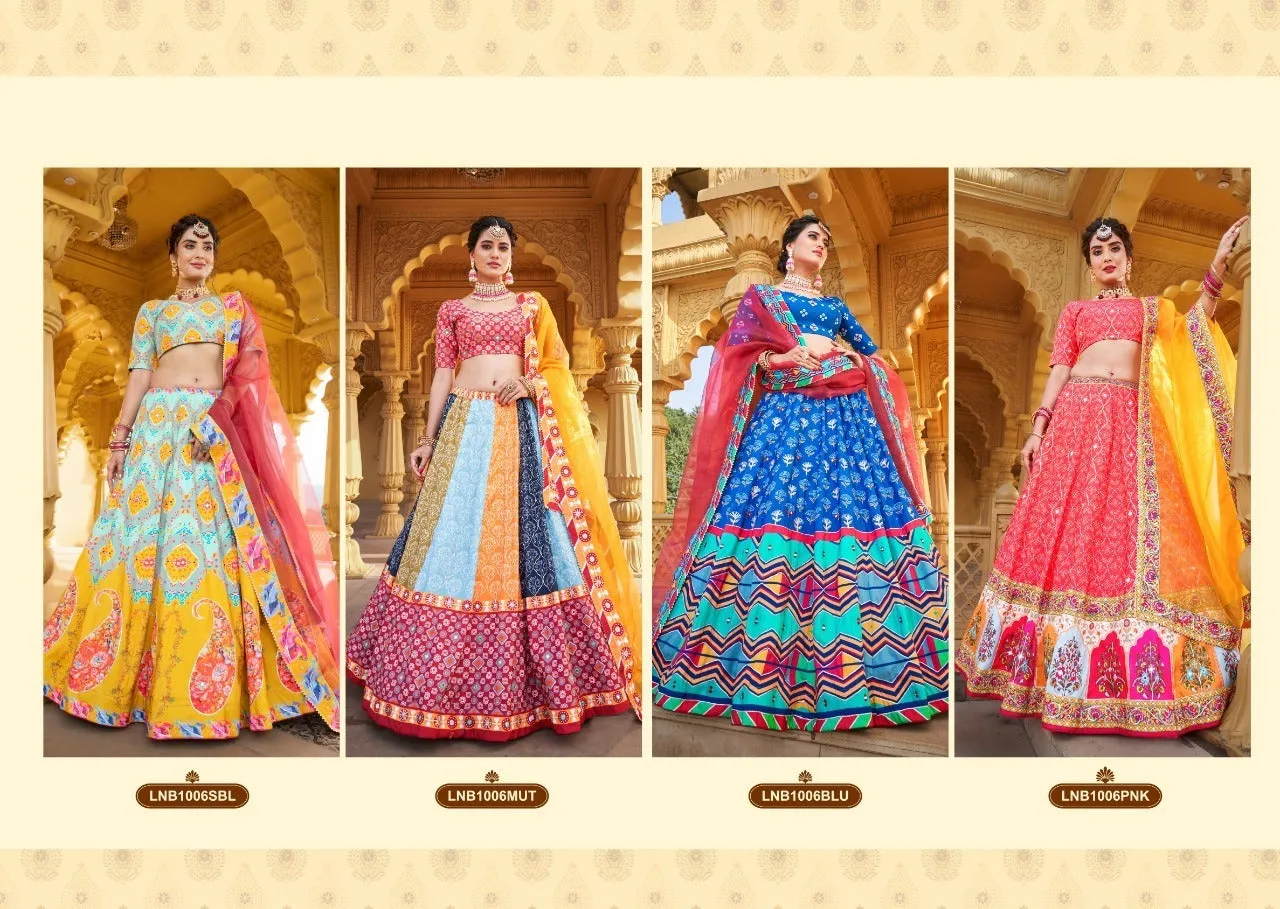 PARTHEE DESIGNER VAISHALI SILK PRINTED LEHENGA CHOLI