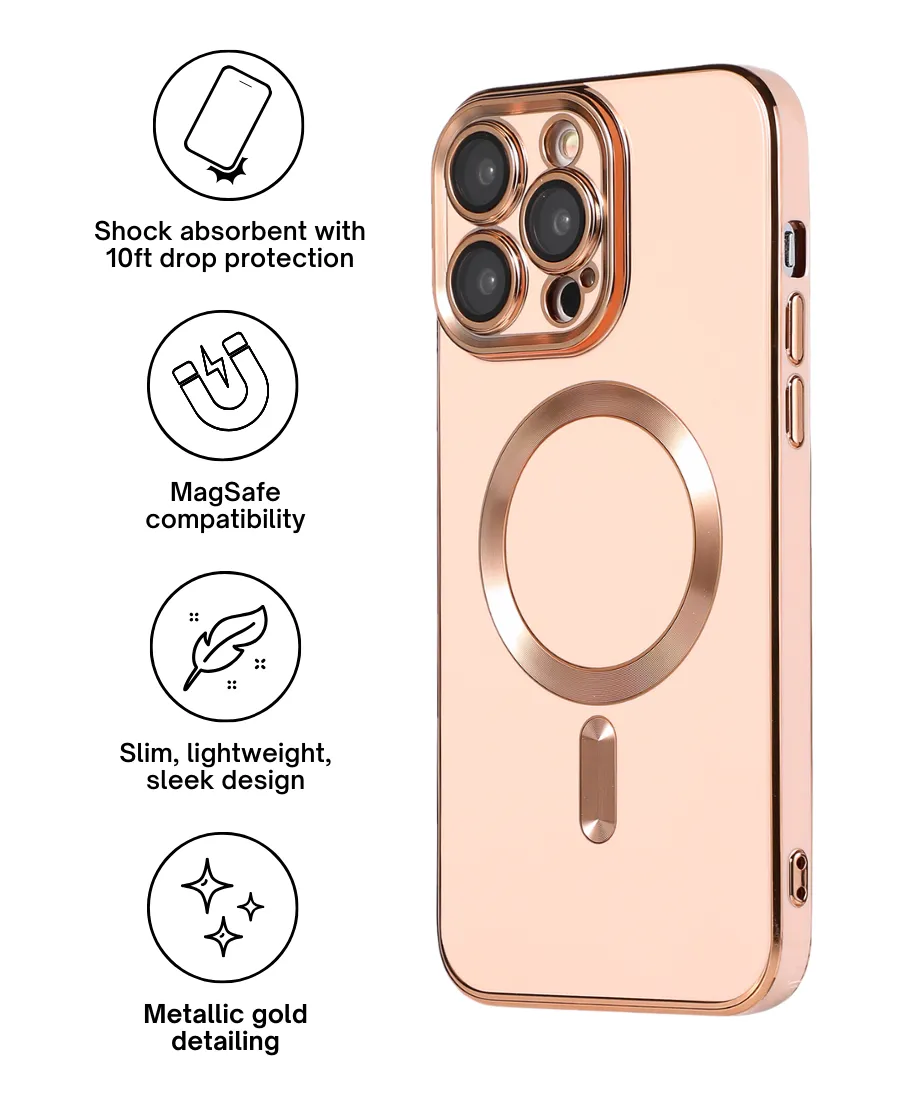 Peach Luxe MagSafe Phone Case
