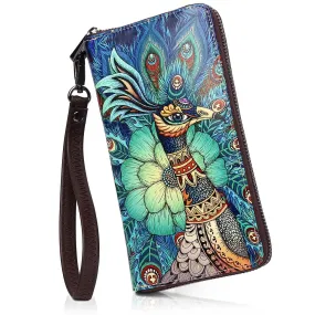 Peacock Long wallet