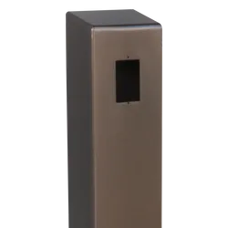 PEDESTAL ADA-CS-TWR-47x4x6BRZ 47" Tappered Bronze Finish Pedestal with 6" Face