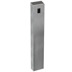 PEDESTAL ADA-SS-TWR-47x4x8 47" Tappered Stainless Pedestal with 8" Face