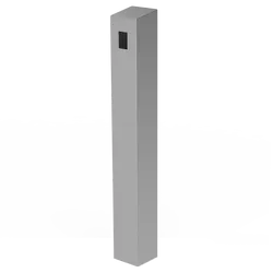 PEDESTAL ADA-SS-TWR-47x6x6 47" Tappered Pedestal with 6" Square Footprint