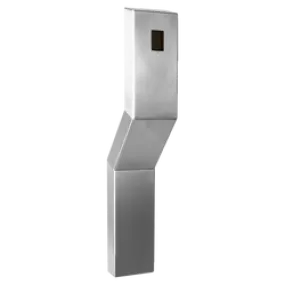 PEDESTAL ADA-SS-TWR-54x8x4Z 54" Z-shaped Pedestal with Single Gang