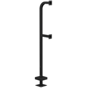 PEDESTAL PRO 22PE2-EBMU-02-CRS 78" Dual height Steel Pedestal - Single Channel