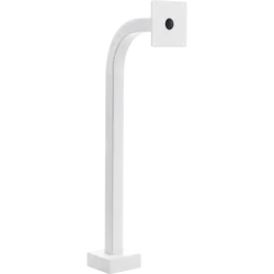 PEDESTAL PRO 36-APD-WHI 36" Sky White II Gooseneck with 6x6 Face Plate