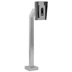 PEDESTAL PRO 42-3-12-SS 42" Heavy Duty Stainless Gooseneck Pedestal