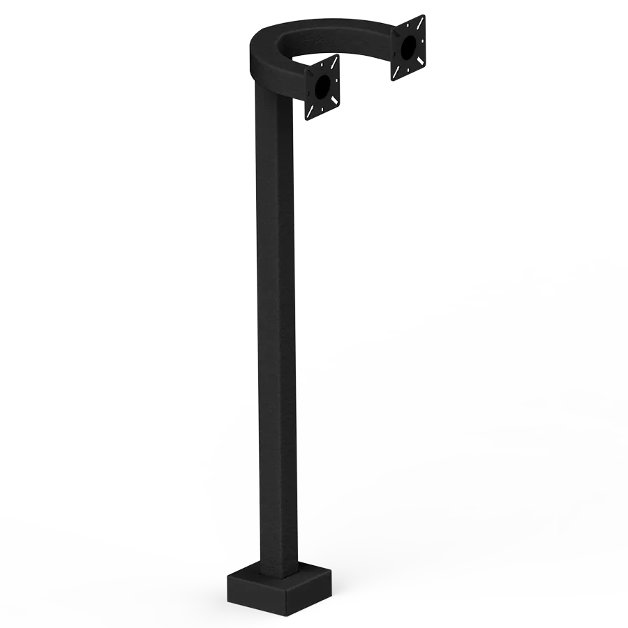 PEDESTAL PRO 42-TT 42″ DUAL HEADED SIDE-BY-SIDE PEDESTAL