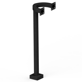 PEDESTAL PRO 42-TT 42″ DUAL HEADED SIDE-BY-SIDE PEDESTAL