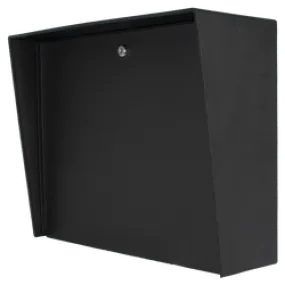PEDESTAL PRO Lando-PC-20x16-E-BLK 20x16 Landscape Polycarbonate Housing