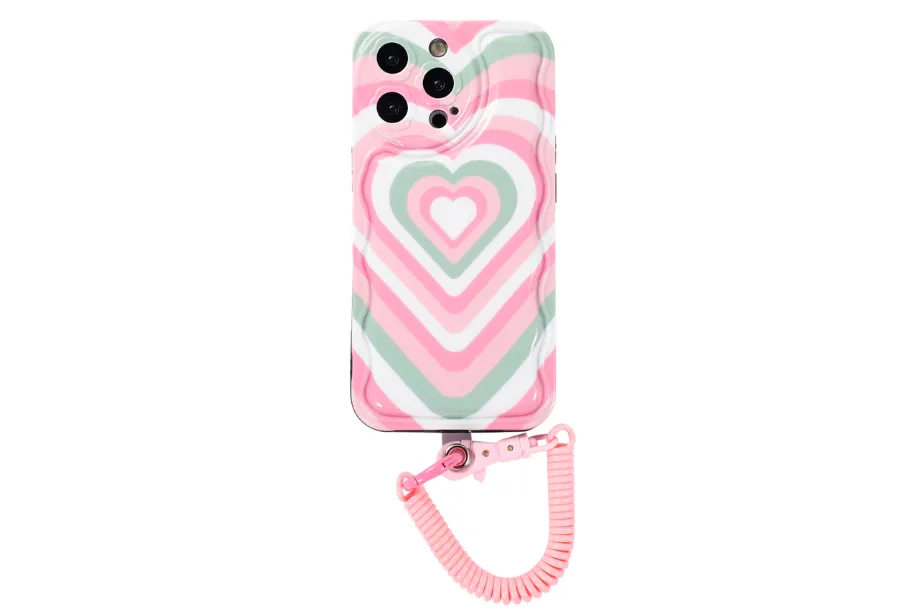 Pink Hearts Phone Case