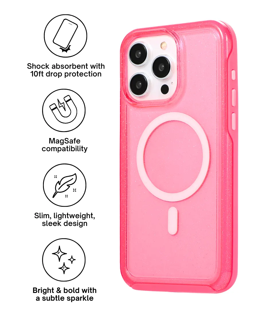 Pink Neon MagSafe Phone Case