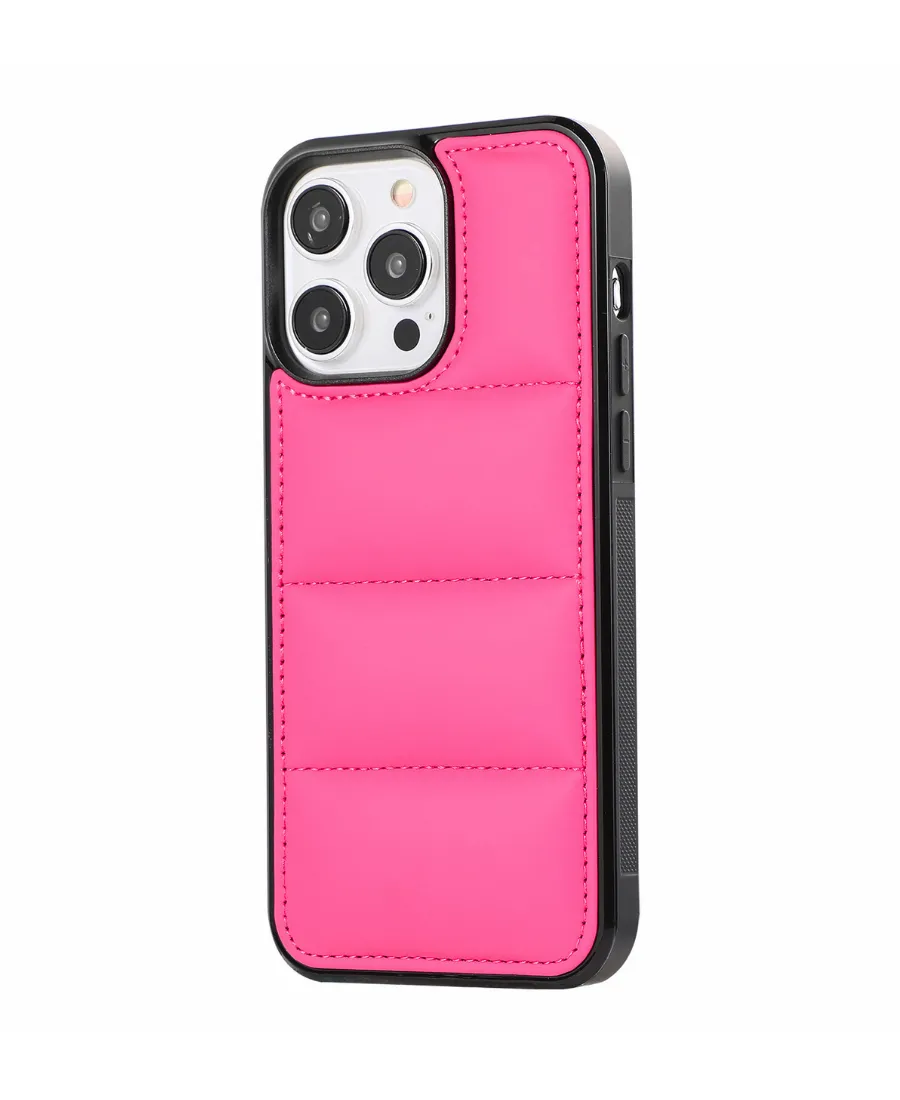 Pink Puffy Phone Case