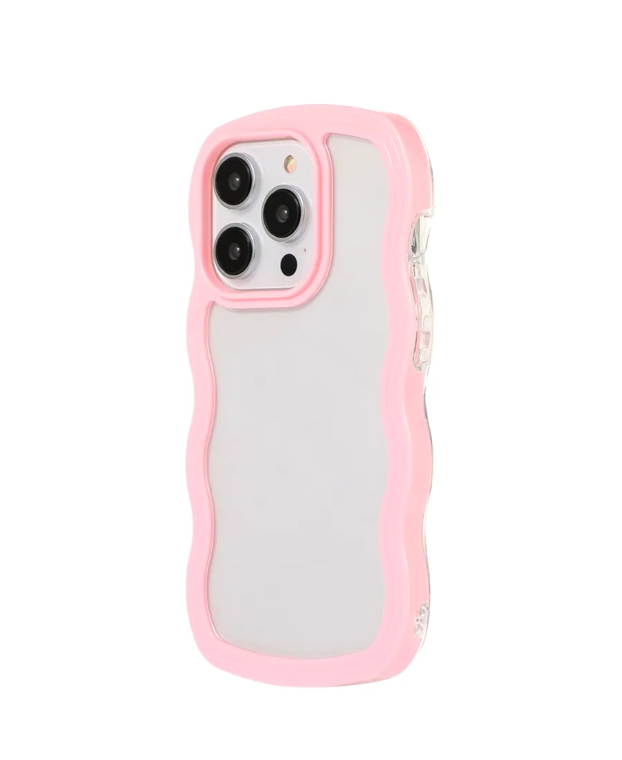 Pink Wavy Phone Case