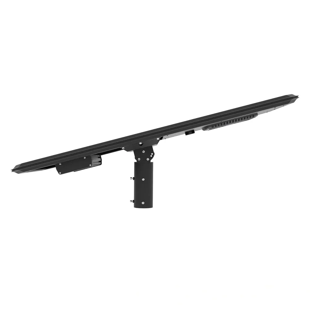 POLLUX | Solar LED Street Light | 100 Watt | 19600 Lumens | CCT Adjustable 4000K-5000K | Parking Lot Light | Solar All in One Pro Street Light | 5 Years Warranty