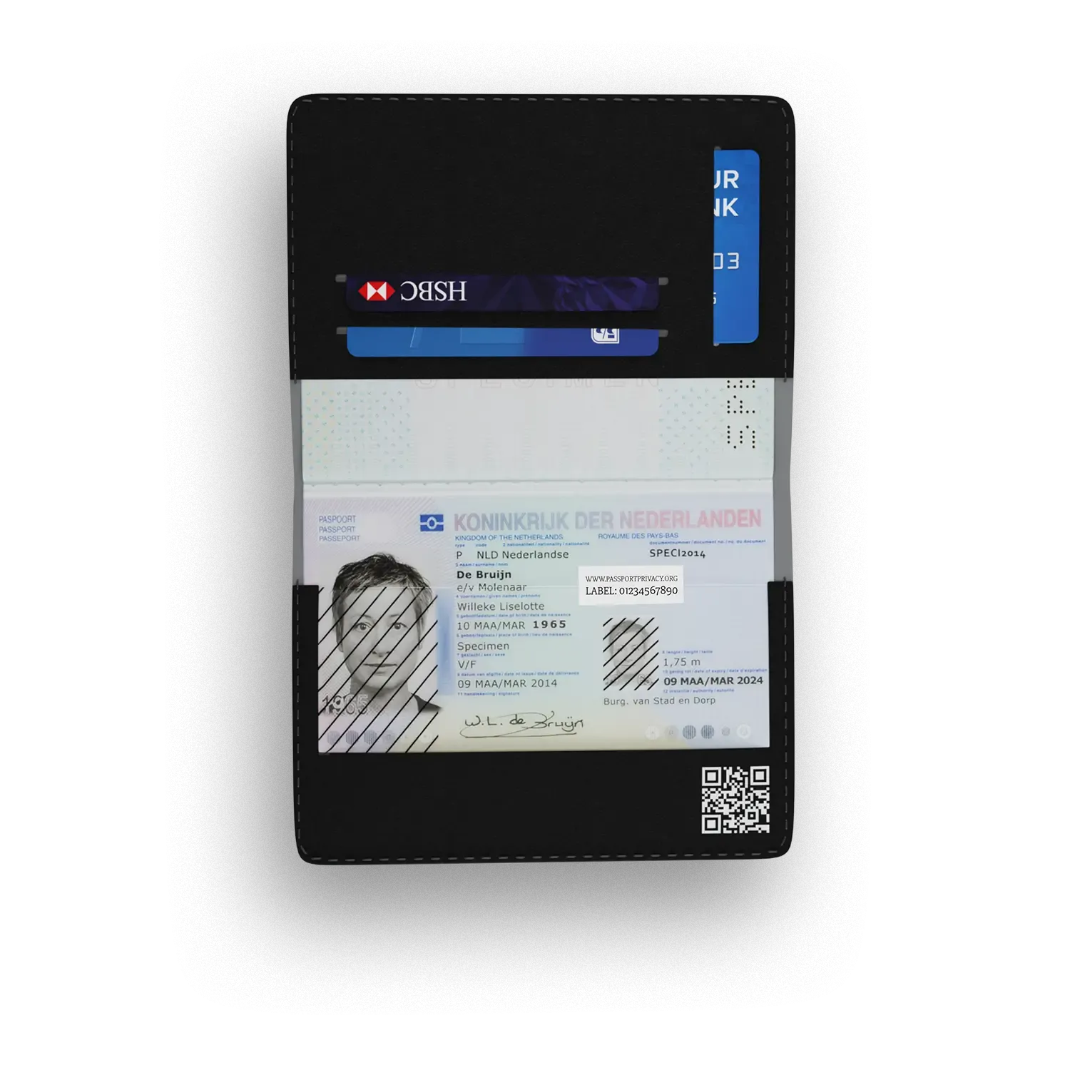 Privacy Passport Cover: prevent identity fraud
