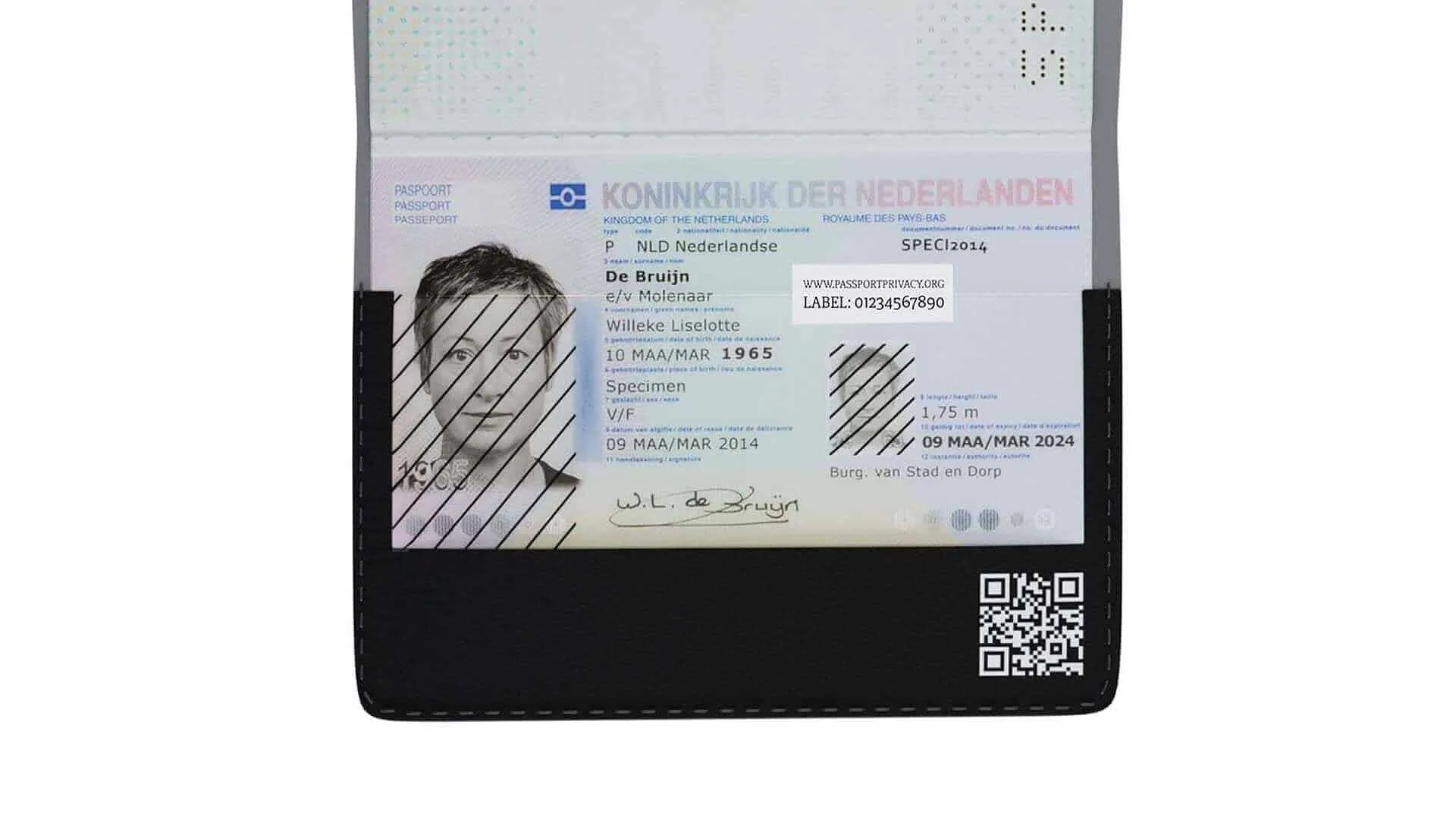 Privacy Passport Cover: prevent identity fraud