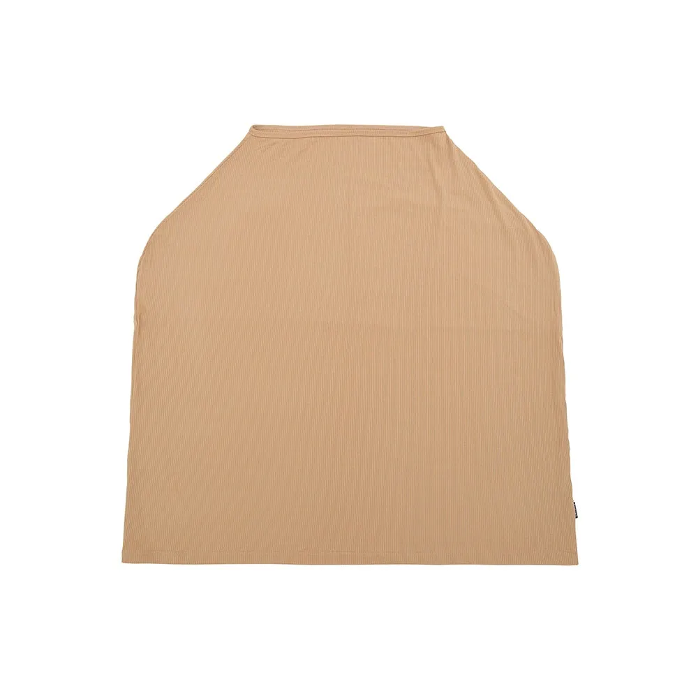 Ribbed Bamboo Multi-Use Nursing Cover - Amber