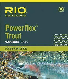 Rio | Powerflex Trout | Tapered Leader | 9ft | 3X | 8.2lb