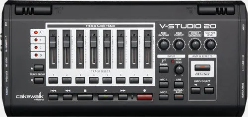 Roland V-STUDIO 20 Audio Interface/Control Surface with DAW Software
