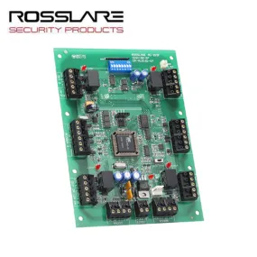 Rosslare - AC-215 - PCBA - Advanced Scalable Network Access Control - PCBA Only - Two Readers - TCP/IP - 5K Users - 5K Event History - 12 VDC