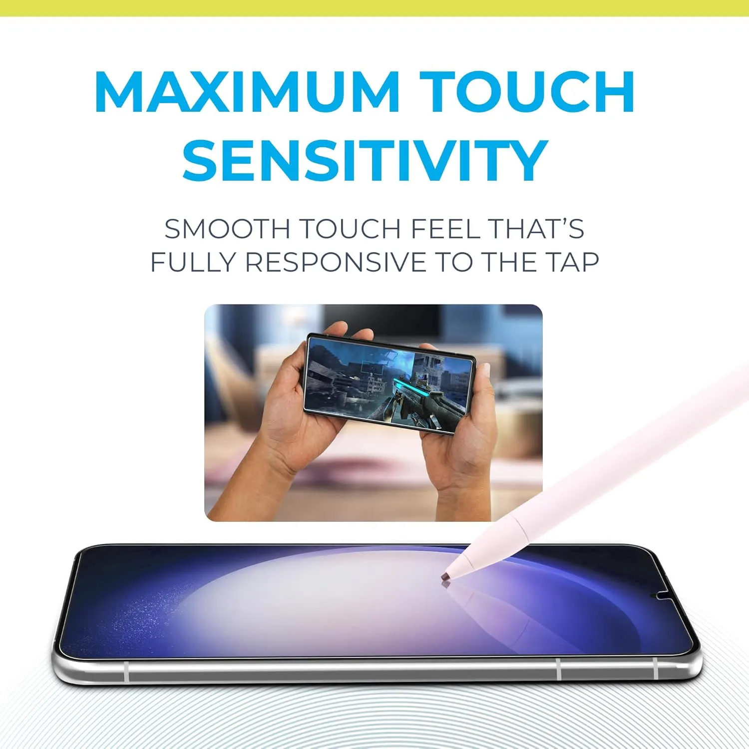 Samsung Galaxy S24 Ultra Tempered Glass Privacy Screen Protector Benefitting The American Cancer Society [2-Pack]