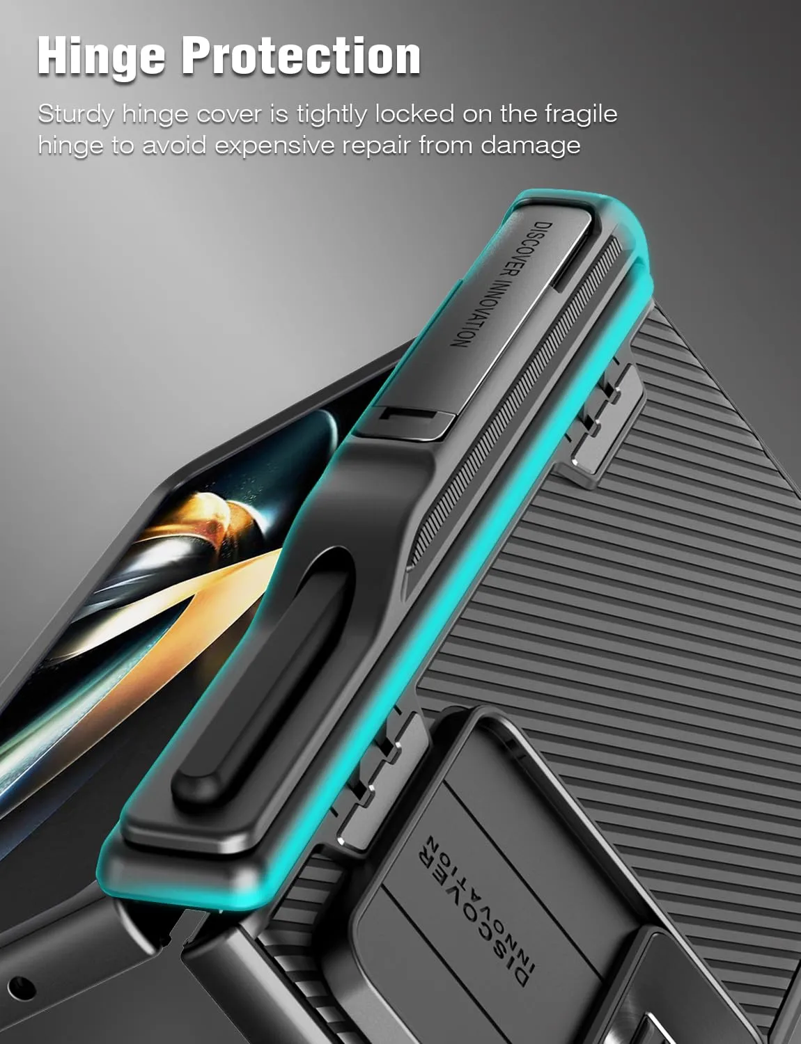 Samsung Galaxy Z Fold 5 5G Case Cover | Camshield Pro Series | Green