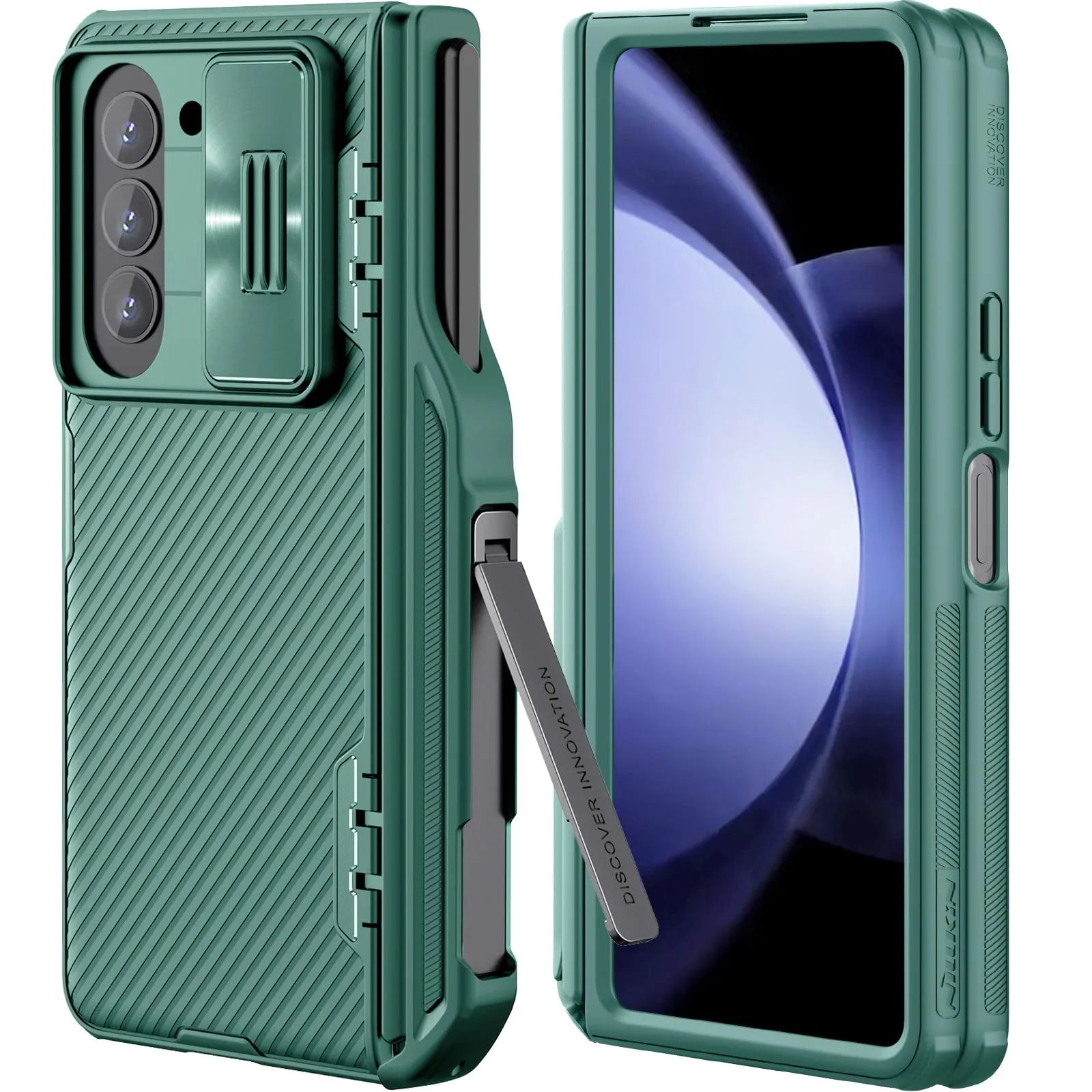 Samsung Galaxy Z Fold 5 5G Case Cover | Camshield Pro Series | Green