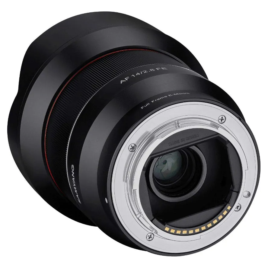 Samyang 14mm F2.8 Auto Focus Sony FE Full Frame Camera Lens