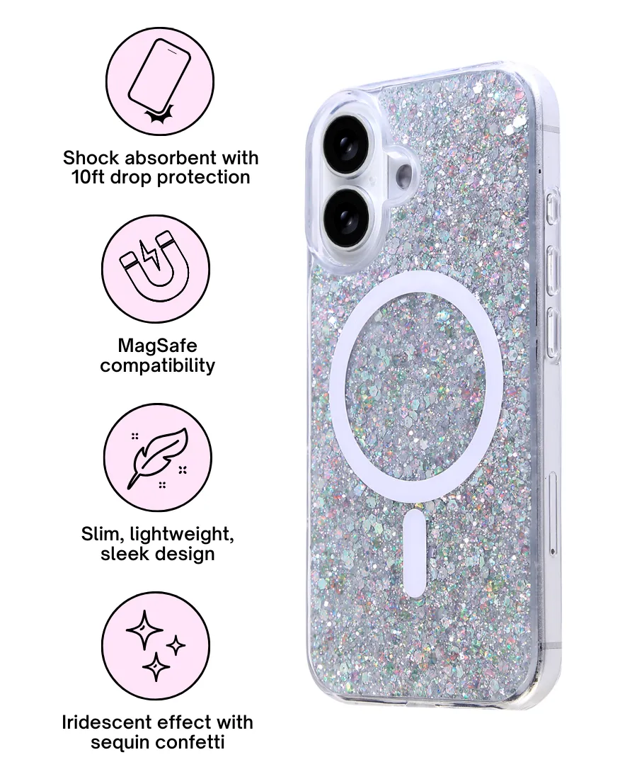 Seafoam Disco MagSafe Phone Case