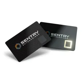 Sentry Card Biometric Batteryless Credential with FIDO2