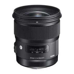 Sigma 24mm F1.4 DG HSM Art Lens for Canon