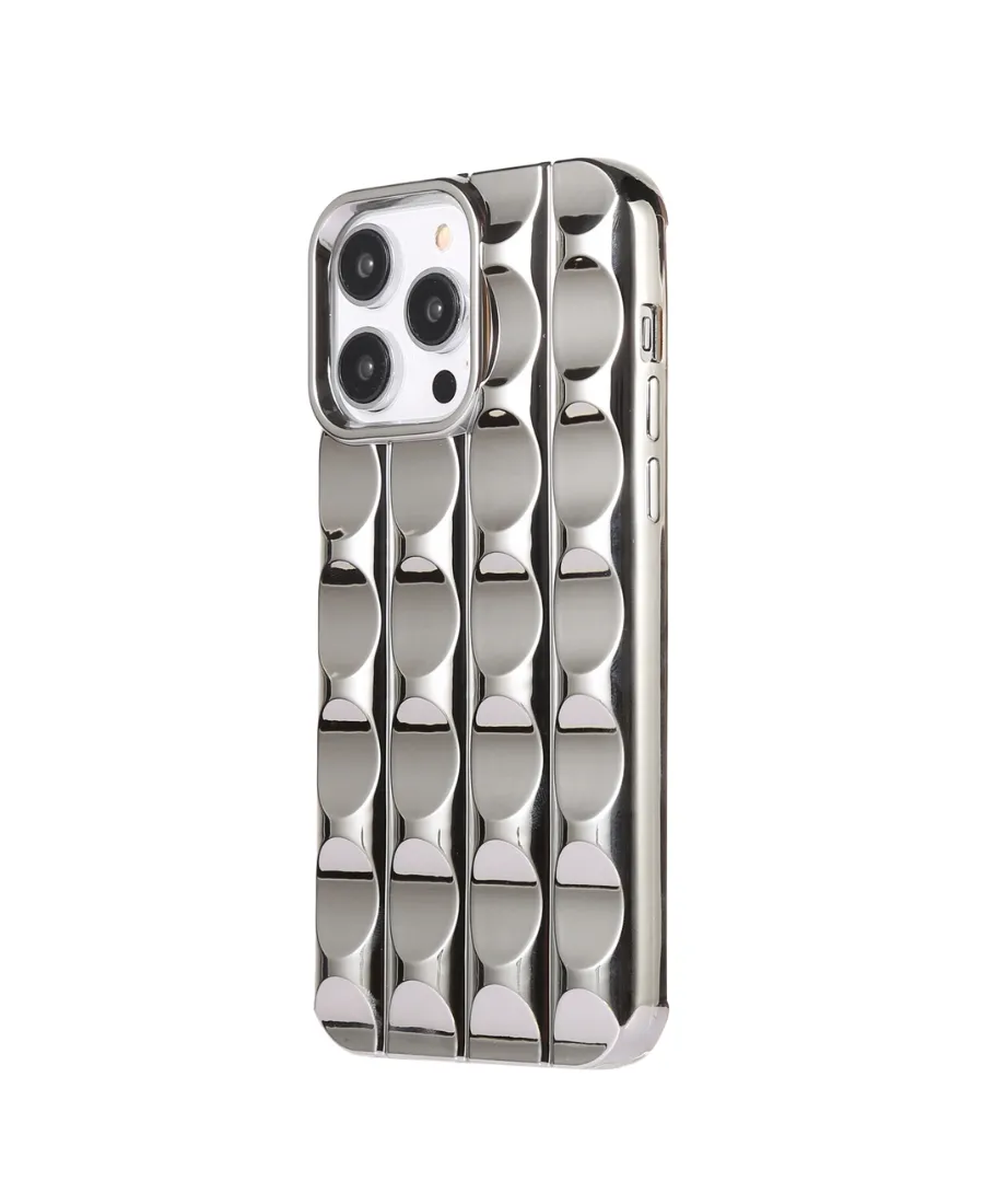Silver Groovy Phone Case