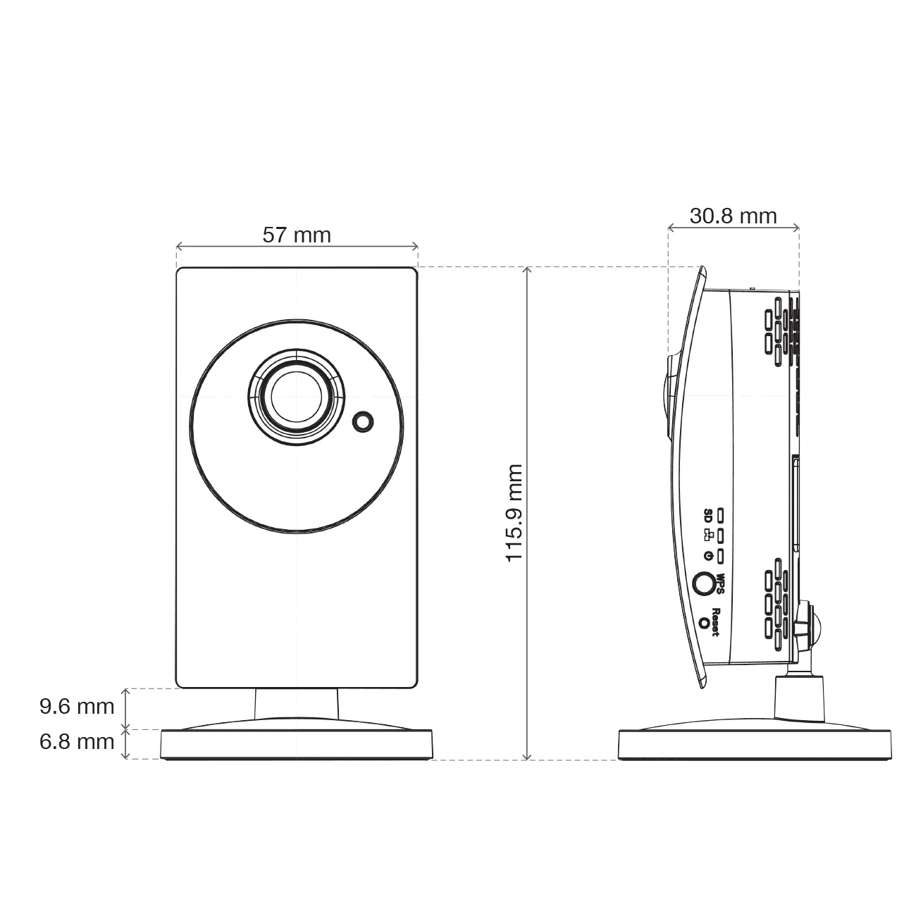 Single Cylinder Electronic Deadbolt / Z- Wave   IP Camera / Wireless Combo / V180-TZW/C