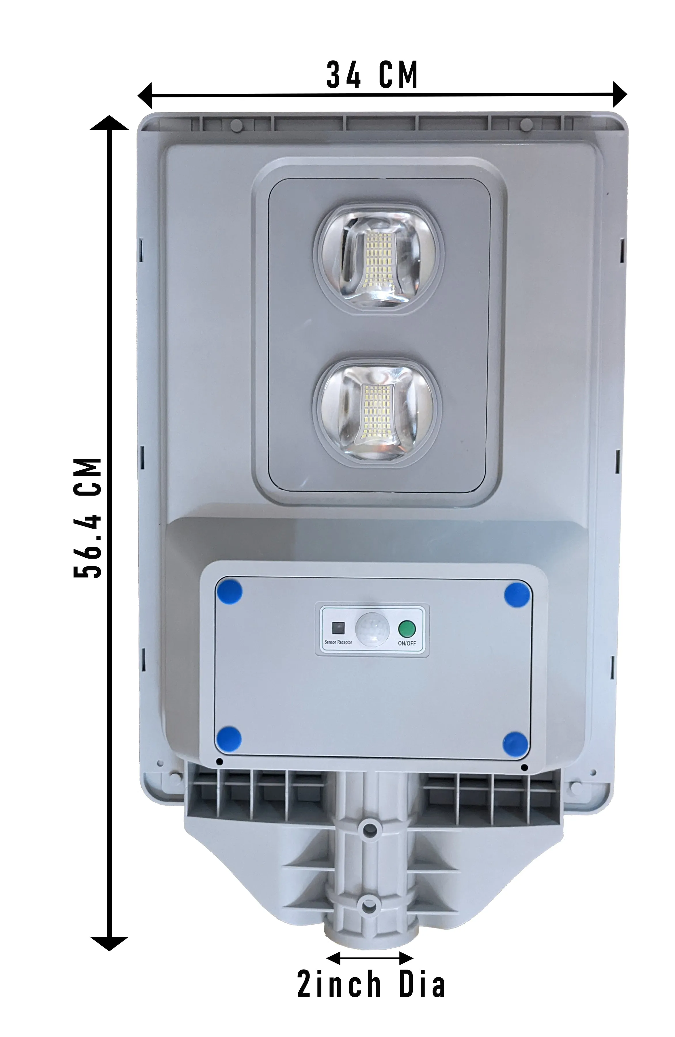 Solar Street Light 100 Watt Owl Series Motion Sensor - TTOWL100W