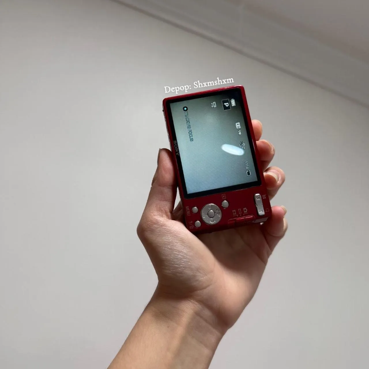 ❤️🫶Sony Cyber-shot DSC-W560 16.1MP Digital Camera in Red   SD CARD