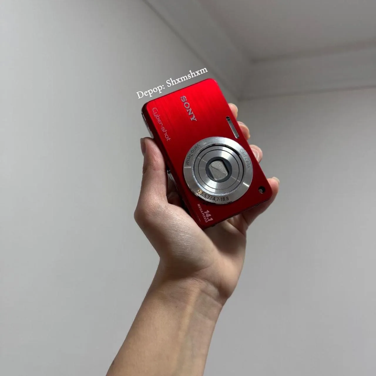 ❤️🫶Sony Cyber-shot DSC-W560 16.1MP Digital Camera in Red   SD CARD