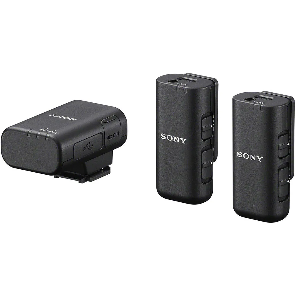 Sony ECM-W3 2-Person Wireless Microphone System (2 TX   1 RX)