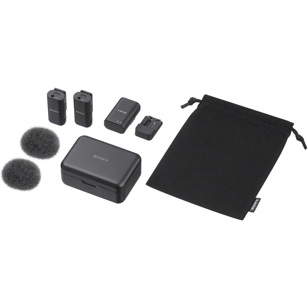 Sony ECM-W3 2-Person Wireless Microphone System (2 TX   1 RX)