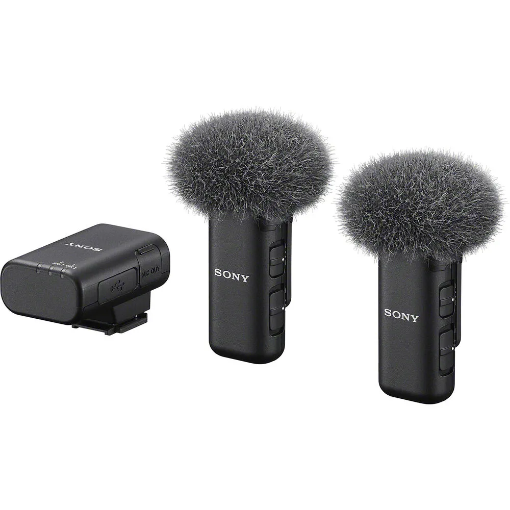 Sony ECM-W3 2-Person Wireless Microphone System (2 TX   1 RX)