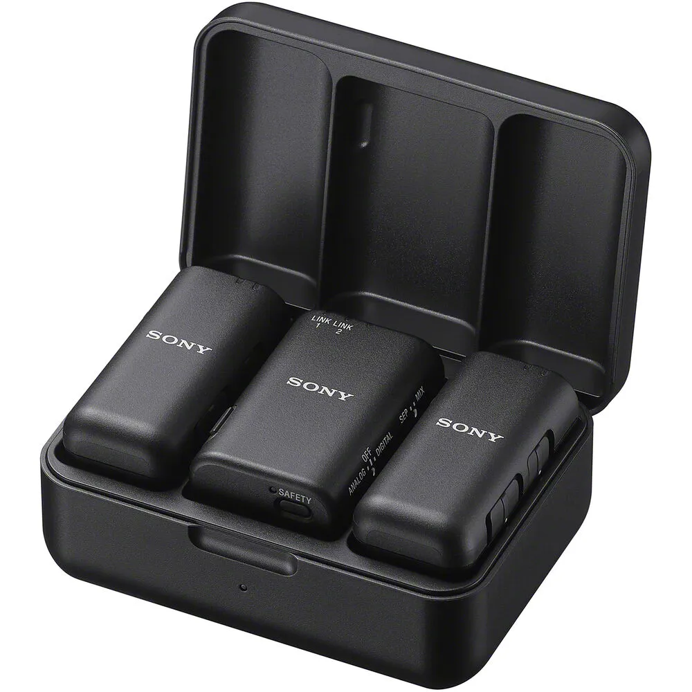 Sony ECM-W3 2-Person Wireless Microphone System (2 TX   1 RX)