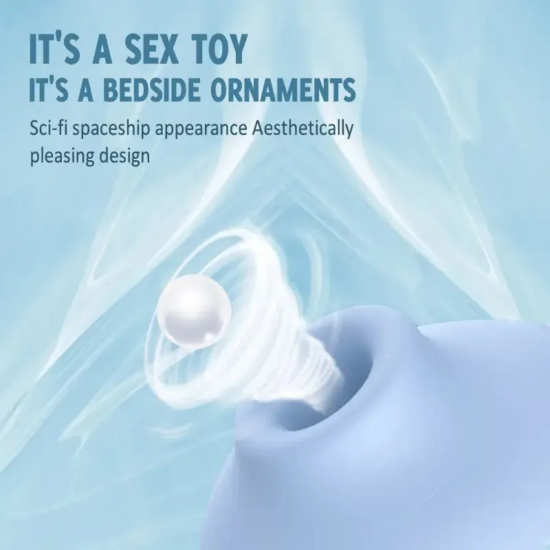 Space Cloud Sucking Vibrating Masturbator