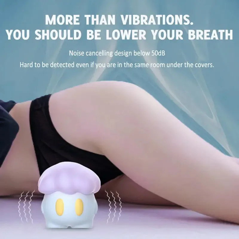 Space Cloud Sucking Vibrating Masturbator