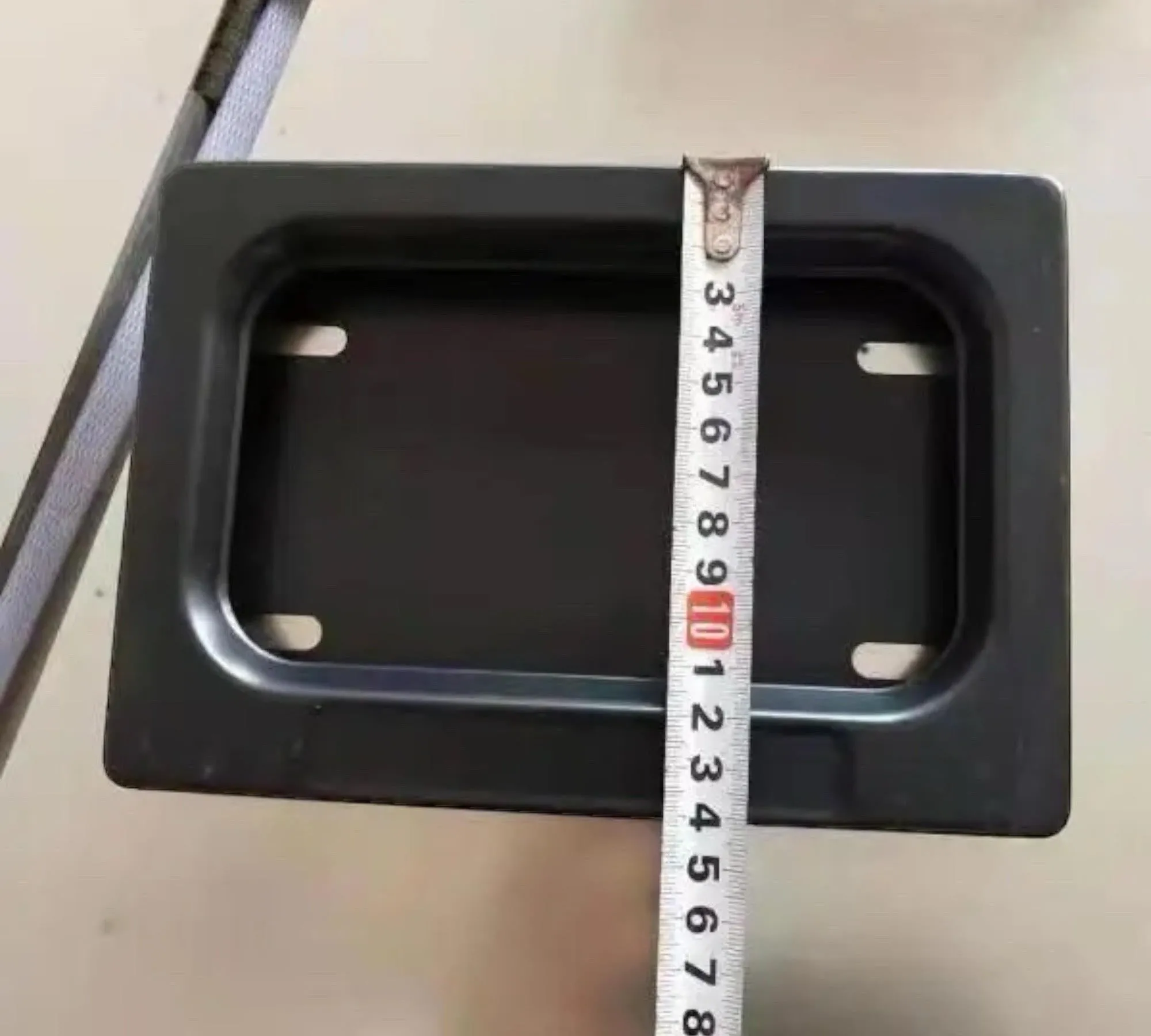 Stealth Motorcycle License Plate Curtain (USA/Canada)