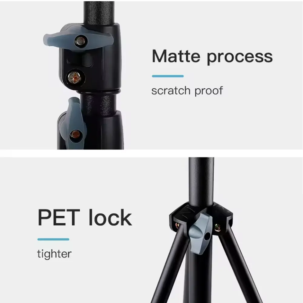 Sturdy Aluminium Alloy Light Tripod Stand-8806
