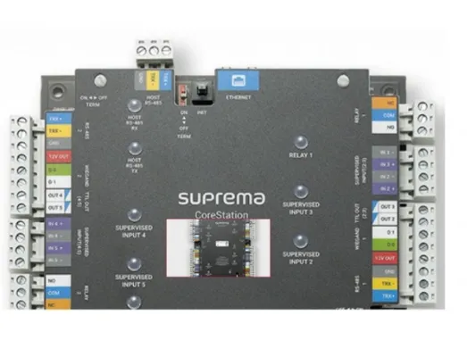 SUPREMA BIOMETRIC ACCESS CONTROLLER WITH 4 FINGERPRINT SLAVE READERS