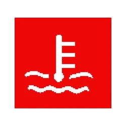 Switch Lens Top Red Water Temperature Warning Pk1