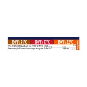 Taylor TempRite Dishwasher Temperature Stickers (Taylor Precision 8769)