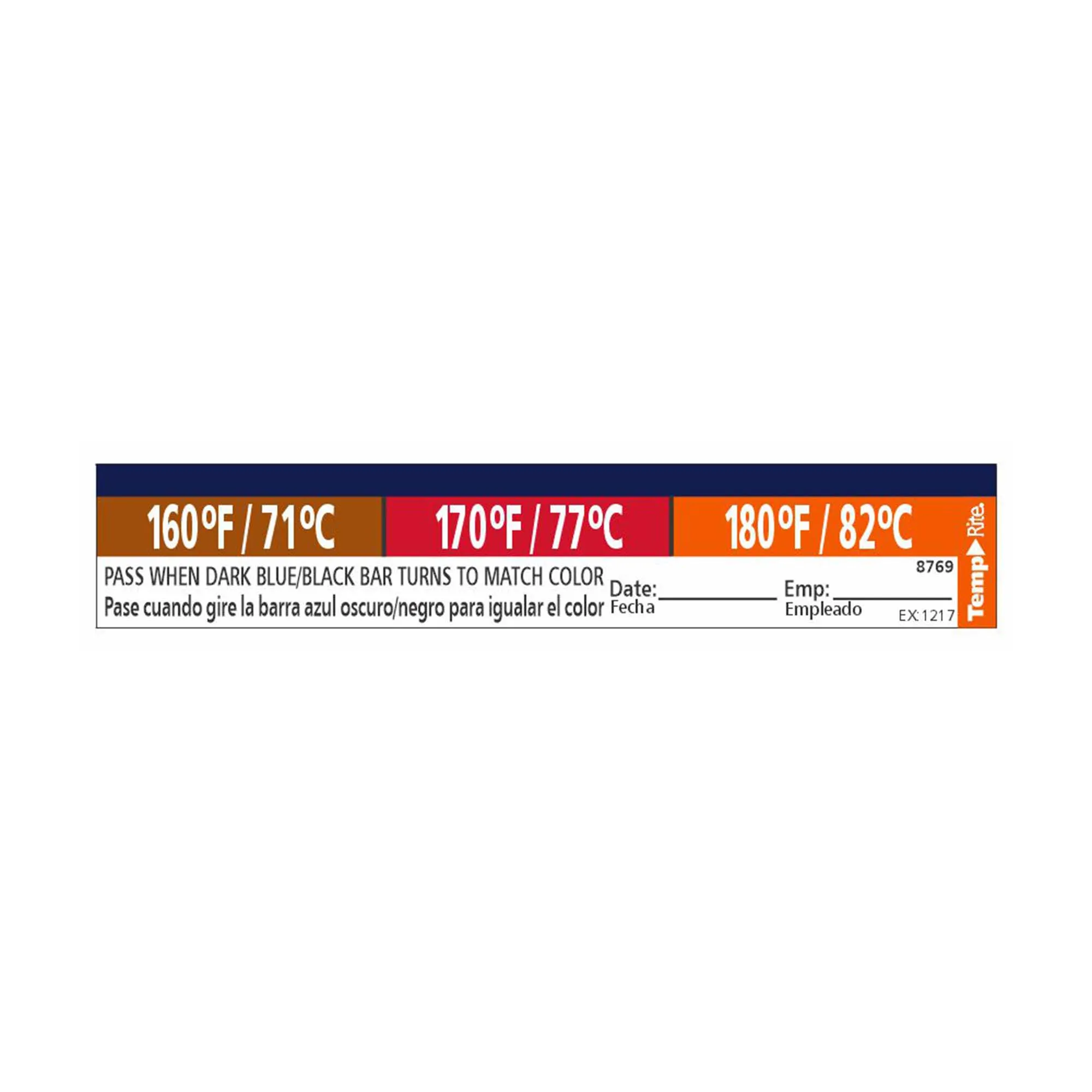 Taylor TempRite Dishwasher Temperature Stickers (Taylor Precision 8769)
