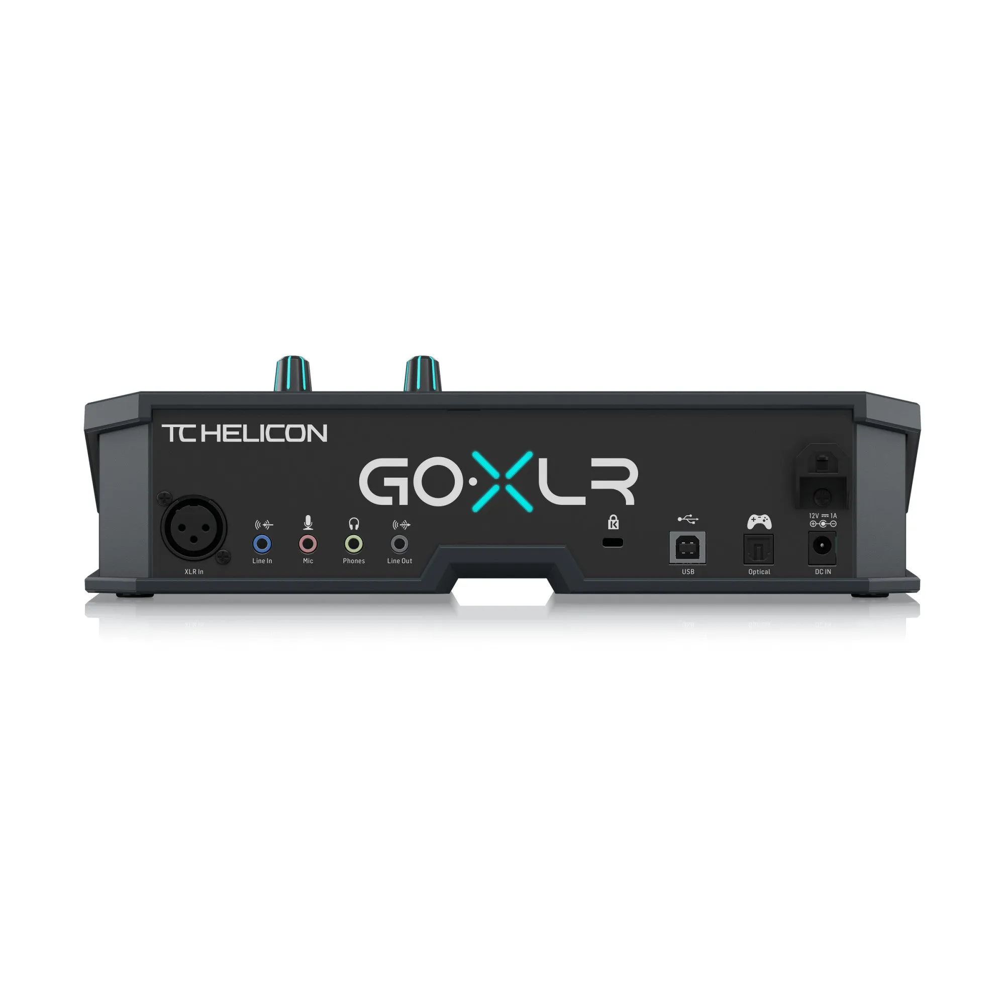 TC-Helicon GO XLR 4-channel USB Streaming Mixer with Voice FX and Sampler